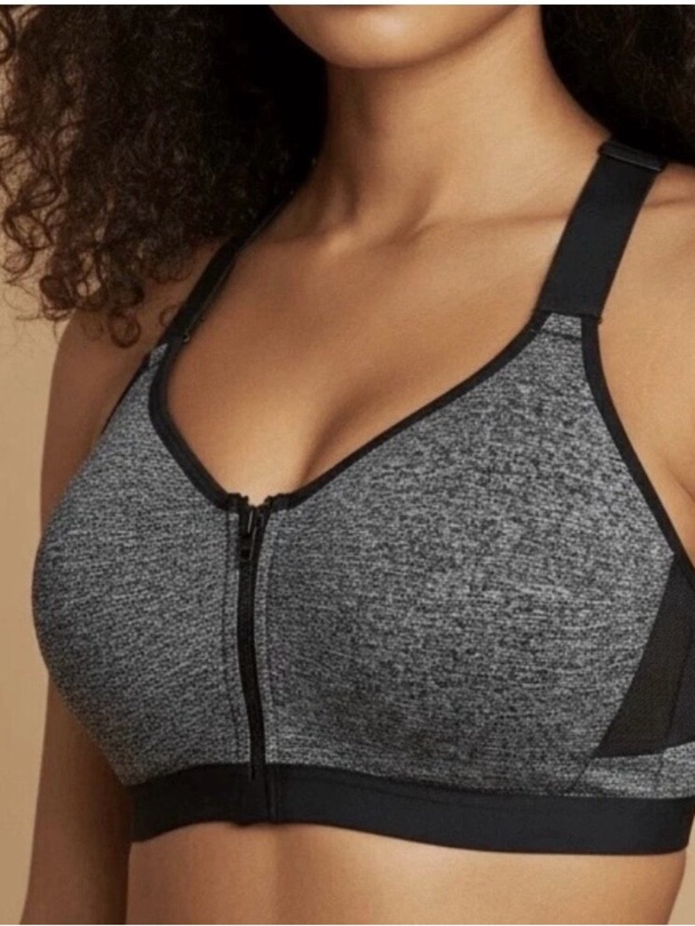 VSX Front-Zip Sports Bra Size 36C